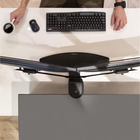Ergotron Stand Neo-Flex bi-écran ajustable en hauteur — image 4