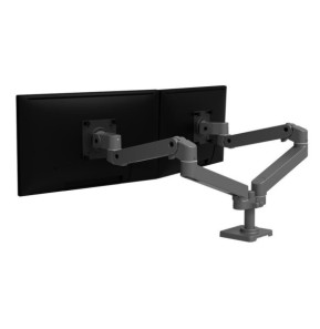 Ergotron Bras bi-écrans juxtaposables LX Pro Gris