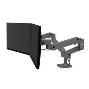 Ergotron Bras bi-écrans juxtaposables LX Pro Gris — image 2