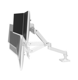 Ergotron Bras bi-écrans LX Pro Blanc