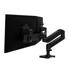 Ergotron Bras bi-écrans LX Pro Noir