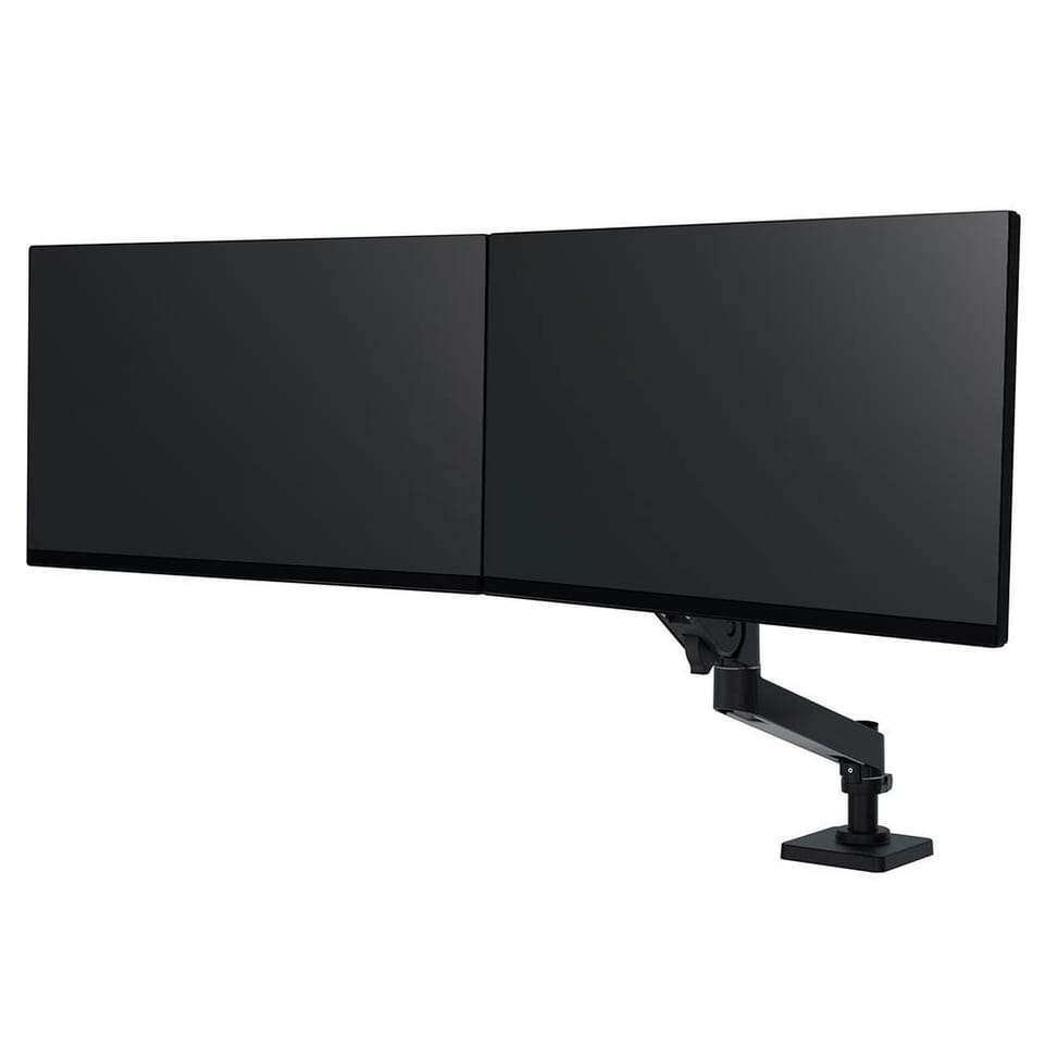 Ergotron Bras bi-écrans LX Pro Noir — image 2