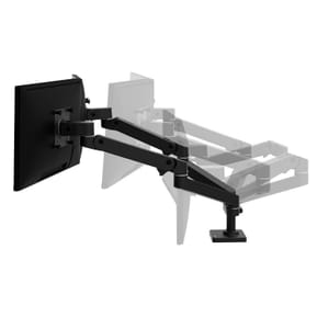 Ergotron Bras bi-écrans juxtaposables LX Pro Noir — image 3