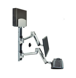 Ergotron Station murale assis-debout LX pour PC compact (45-359-026)