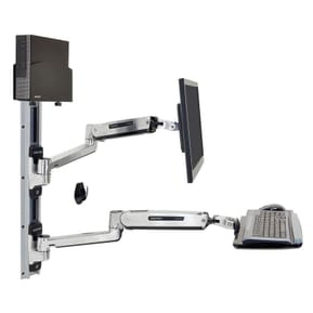 Ergotron Station murale assis-debout LX pour PC compact (45-359-026) — image 2