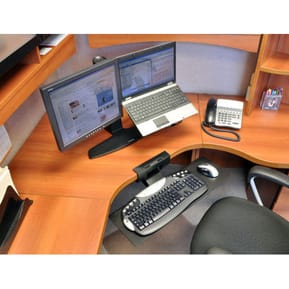 Ergotron Bras pour clavier sous bureau Neo-Flex — image 3