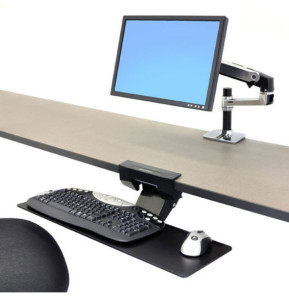 Ergotron Bras pour clavier sous bureau Neo-Flex
