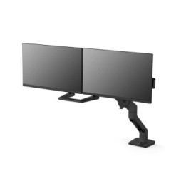 Ergotron HX bi-écrans, fixation bureau (Noir)