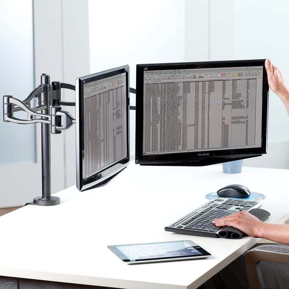 Fellowes Bras porte écran double Professional Series — image 4