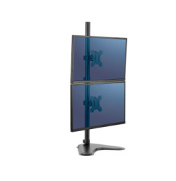 Fellowes Bras porte écran double vertical sur pied Professional Series