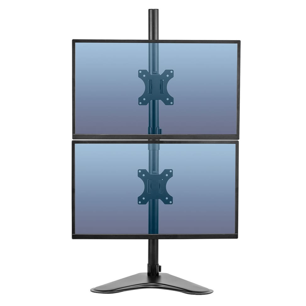 Fellowes Bras porte écran double vertical sur pied Professional Series — image 2