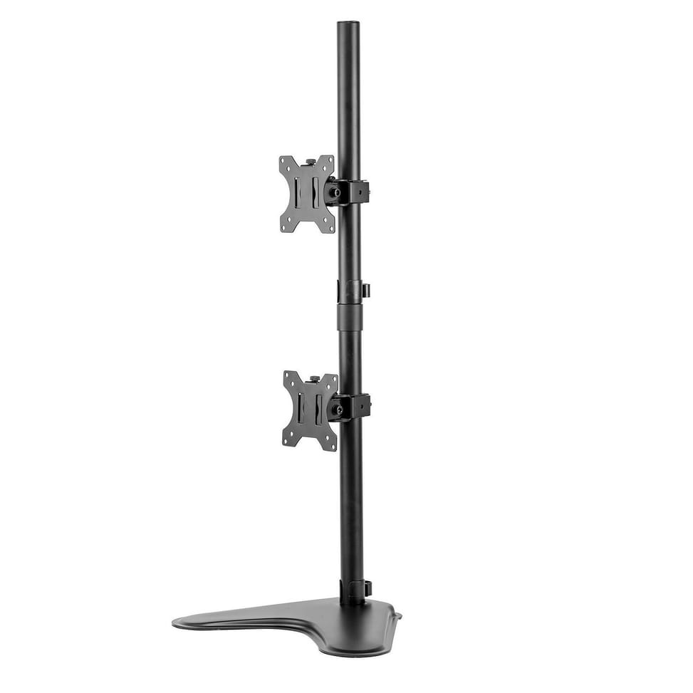 Fellowes Bras porte écran double vertical sur pied Professional Series — image 4