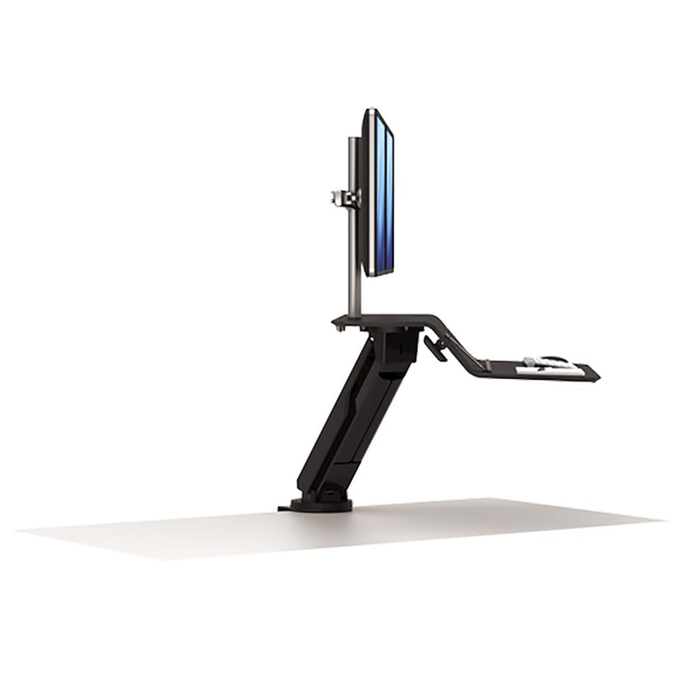 Fellowes Station de travail Assis-Debout Lotus RT Double Noir — image 5