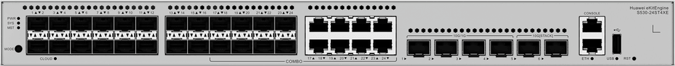 جهاز Switch Huawei eKitEngine S530-24ST4XE (98012556) — صورة 2