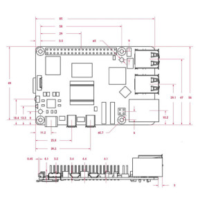 Raspberry Pi 5 2 Go