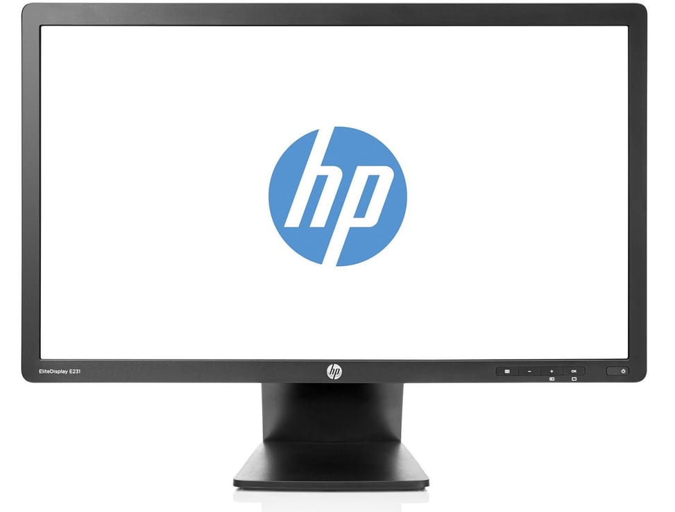 Moniteur 58,4 cm (23 pouces) HP EliteDisplay E231 avec rétroéclairage LED (C9V75AS)
