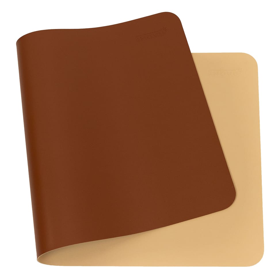 INOVU Desk Mat (Marron/Beige) — image 2
