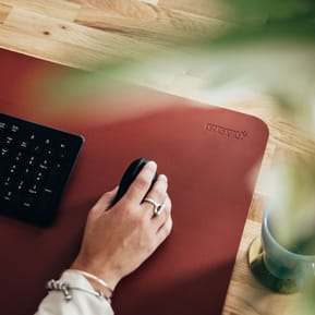INOVU Desk Mat (Marron/Beige) — image 4