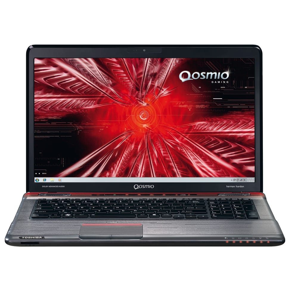 Toshiba Qosmio X770-118 gaming laptop (PSBY5E-01P00HFR)