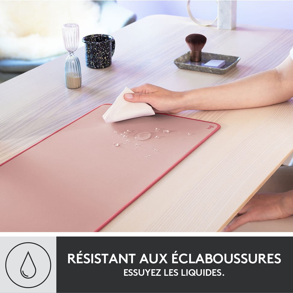 Logitech Desk Mat Studio Series (Rose) — image 3