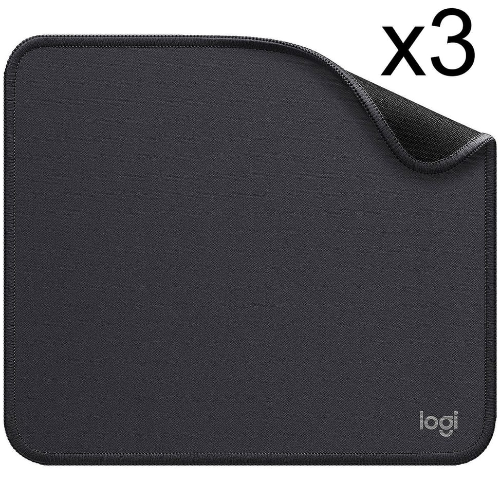 Logitech Mouse Pad Studio Series (Graphite) (x3) — image 1