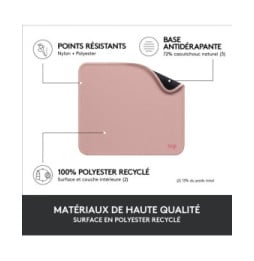 Logitech Mouse Pad Studio Series (Rose)
