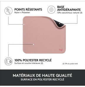 Logitech Mouse Pad Studio Series (Rose)