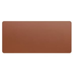 SATECHI Vegan Leather Premium Desk Mat (Marron)