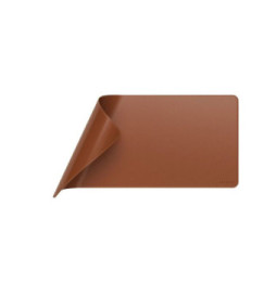 SATECHI Vegan Leather Premium Desk Mat (Marron)