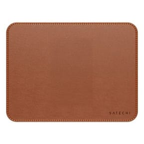 SATECHI Vegan Leather Premium Mousepad (Marron)