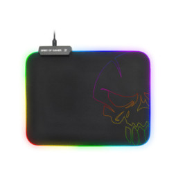 Spirit of Gamer Skull RGB Gaming Mouse Pad M