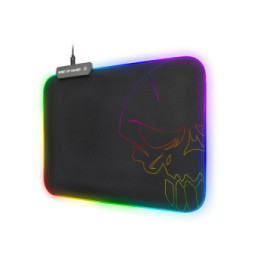 Spirit of Gamer Skull RGB Gaming Mouse Pad M