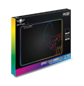 Spirit of Gamer Skull RGB Gaming Mouse Pad M
