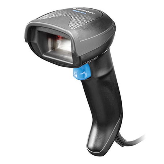 Lecteur de codes-barres Datalogic Gryphon GD4520 (coloris noir) + base + câble