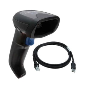 Lecteur de codes-barres Datalogic Kit QuickScan 2500 Lite avec câble USB 2.4 m - Noir