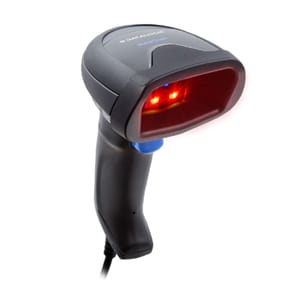 Lecteur de codes-barres Datalogic Kit QuickScan 2500 Lite avec support et câble USB 2.4 m - Noir — image 2