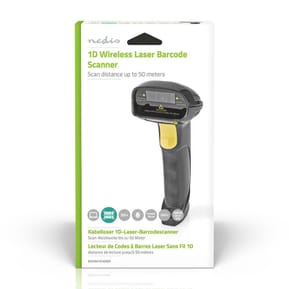 Lecteur de codes-barres Nedis 1D Laser Barcode Scanner Wireless — image 5