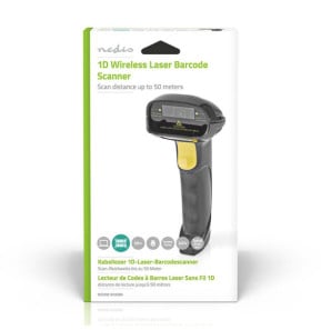 Lecteur de codes-barres Nedis 1D Laser Barcode Scanner Wireless