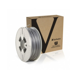 Verbatim PLA 2.85 mm 1 Kg - Gris aluminium