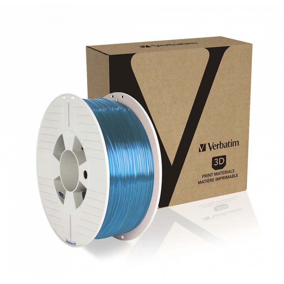 Verbatim PET-G 1.75 mm 1 Kg - Bleu transparent — image 2