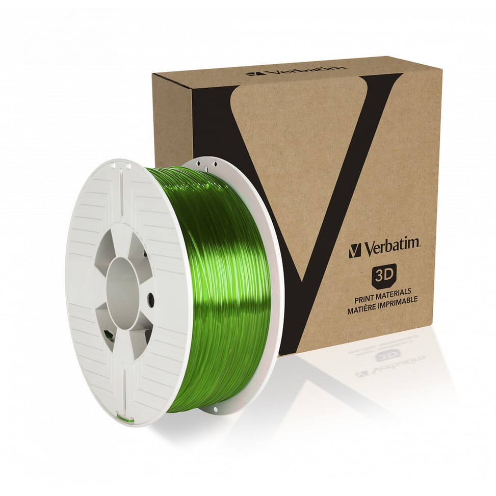 Verbatim PET-G 1.75 mm 1 Kg - Vert transparent — image 2