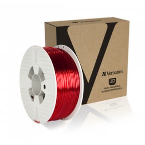 Verbatim PET-G 2.85 mm 1 Kg - Rouge transparent — image 2