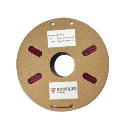 ECOFIL3D PLA Eco - 1.75 mm 1 Kg - Rouge