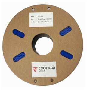 ECOFIL3D PLA Eco - 1.75 mm 1 Kg - Bleu