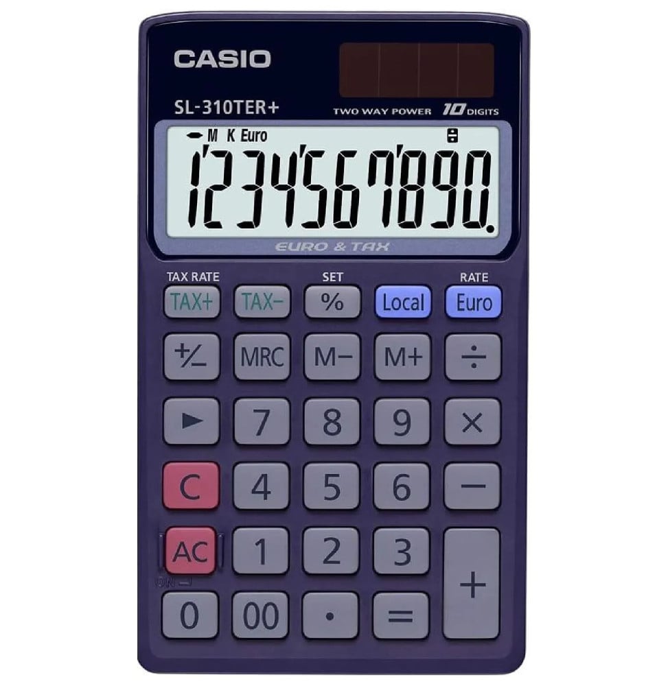 Calculatrice CASIO Calculatrice de poche 10 chiffres 310TER