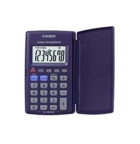 Calculatrice Sharp Solaire EL-350 - Vintage - Format Poche - Avec étui - Occasion