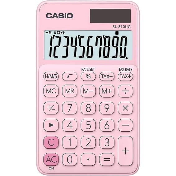 Calculatrice CASIO Calculatrice SL-310UC-PK, rose