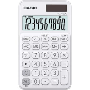 Calculatrice CASIO Calculatrice SL-310UC-WE blanc
