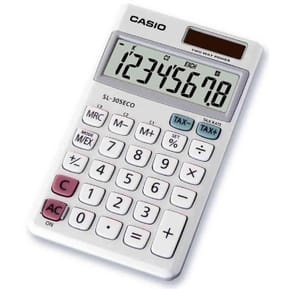 Calculatrice CASIO Calculatrice SL305 eco