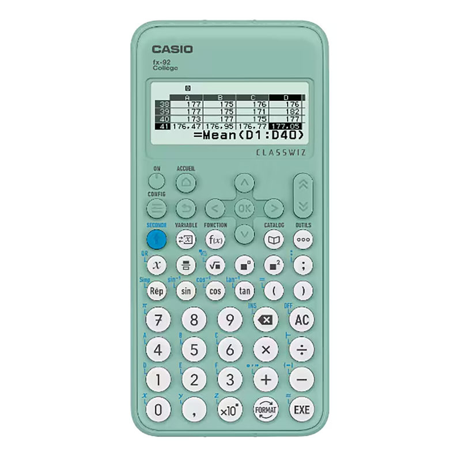Offre Calculatrice Scientifique Fx92 Collège Casio chez E Leclerc